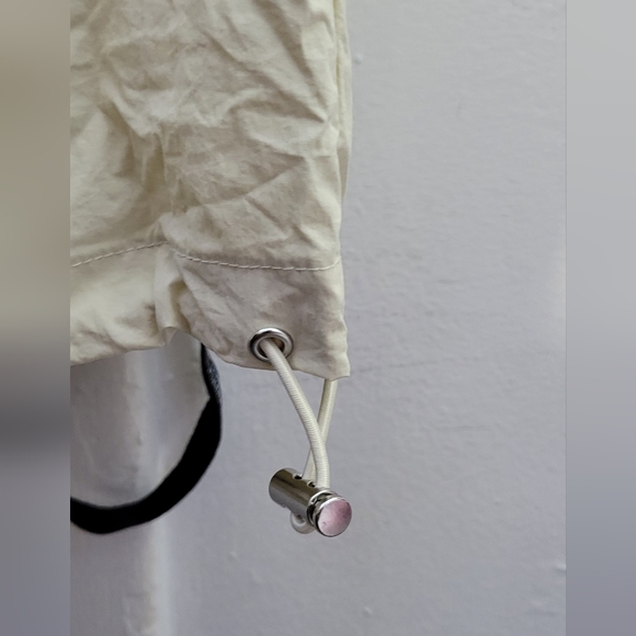 NEW With Tags Bo & Tee Khaki Drawstring Wide Leg Pants Size Medium - Picture 4 of 11